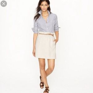 Navy JCrew Factory high wasted skirt